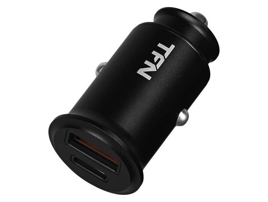 Зарядное устройство TFN АЗУ2 RAPID 5A QC/PD black б/кабеля (TFN-CCRPD30W01)